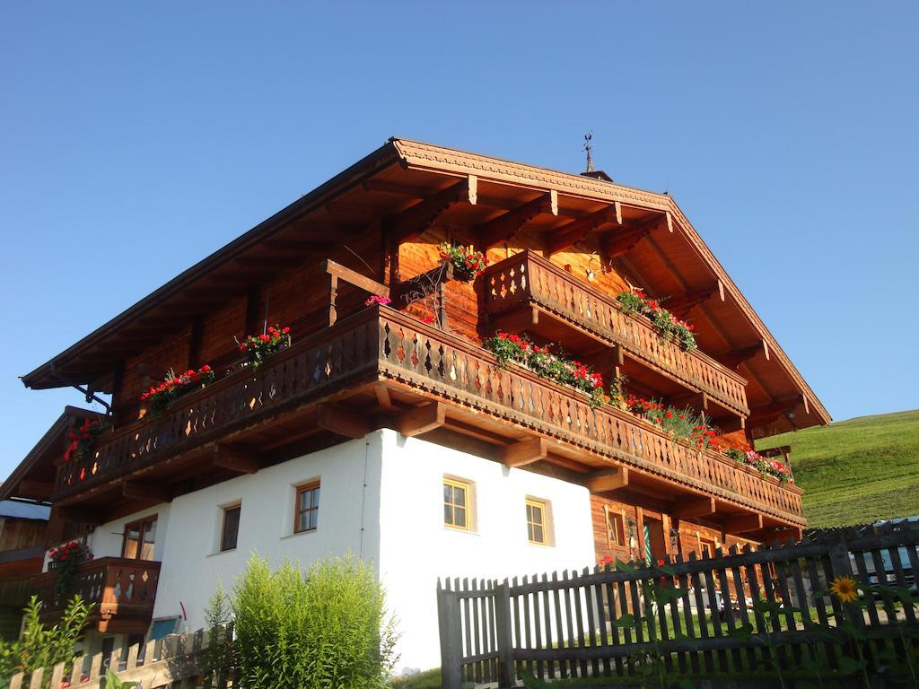 Ferienwohnung Gästehaus Biobauernhof Brennsteinhof Mittersill Exterior foto