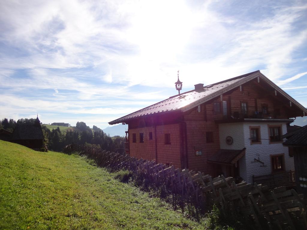 Ferienwohnung Gästehaus Biobauernhof Brennsteinhof Mittersill Exterior foto
